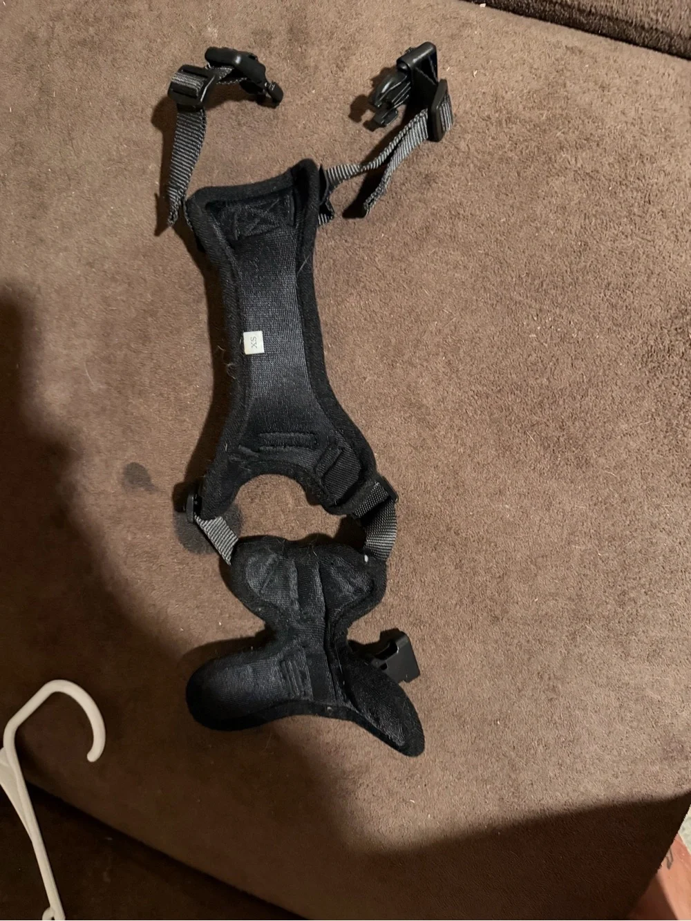 rabbiteee Black Padded No-Pull Dog Harness